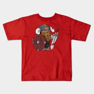 Tiny Hats Viking Warrior Kids T-Shirt